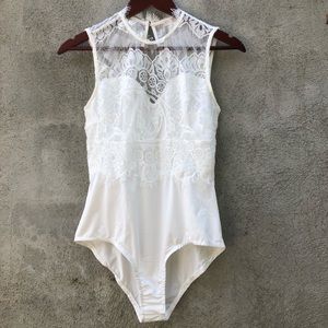 White Lace bodysuit